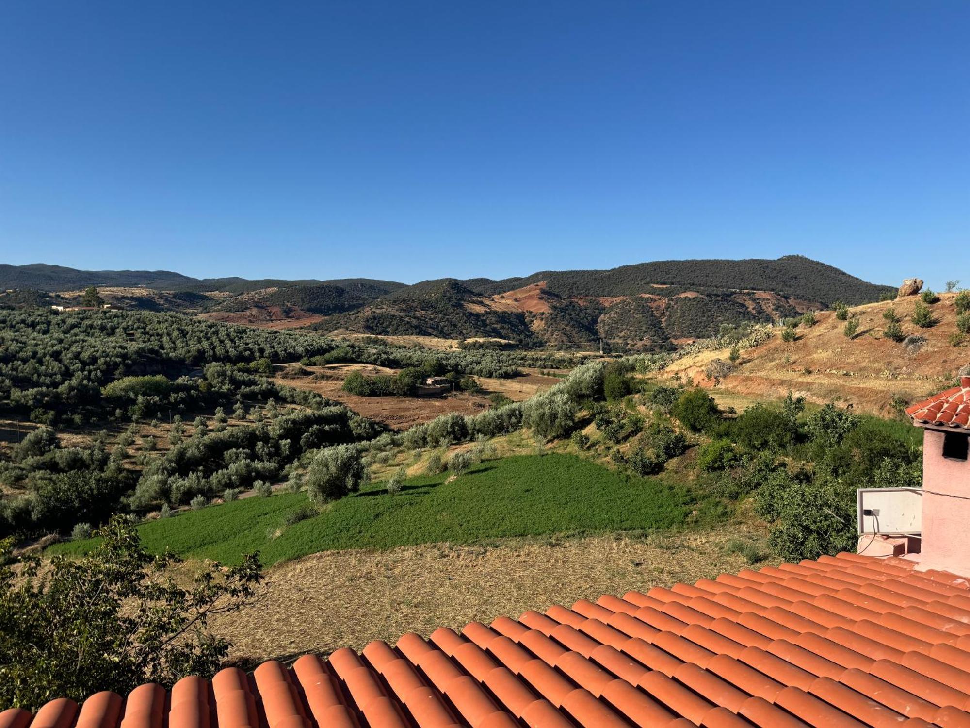 Gite Marbie Maison Rurale, Une Experience Naturelle Unique, Au Coeur Du Moyen Atlas, Maroc Kasba Tibouda Exterior foto