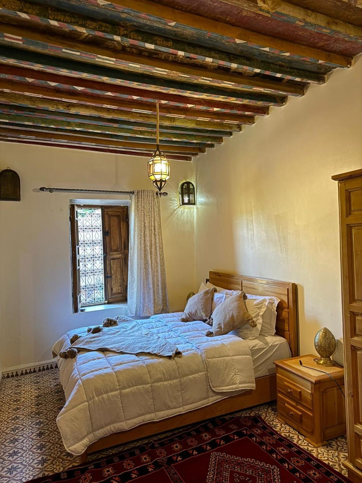 Gite Marbie Maison Rurale, Une Experience Naturelle Unique, Au Coeur Du Moyen Atlas, Maroc Kasba Tibouda Exterior foto
